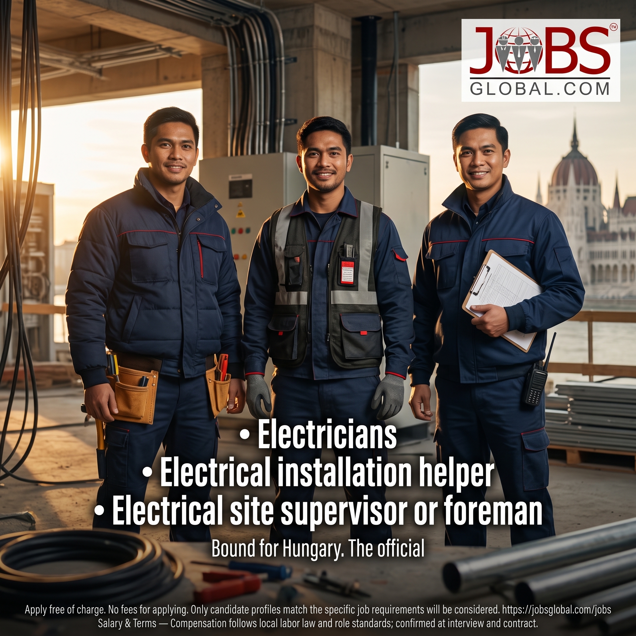 A leading Mechanical & Electrical Works firm is now recruiting bound for Hungary.