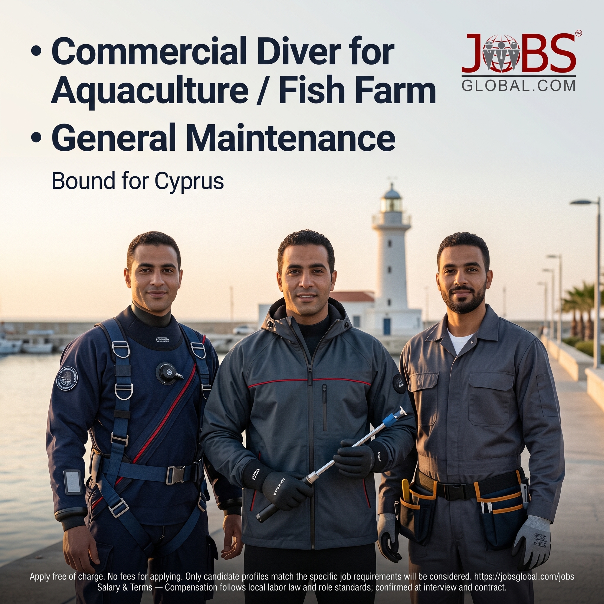 Cyprus Career Opportunities for Aquaculture and Fish Farm