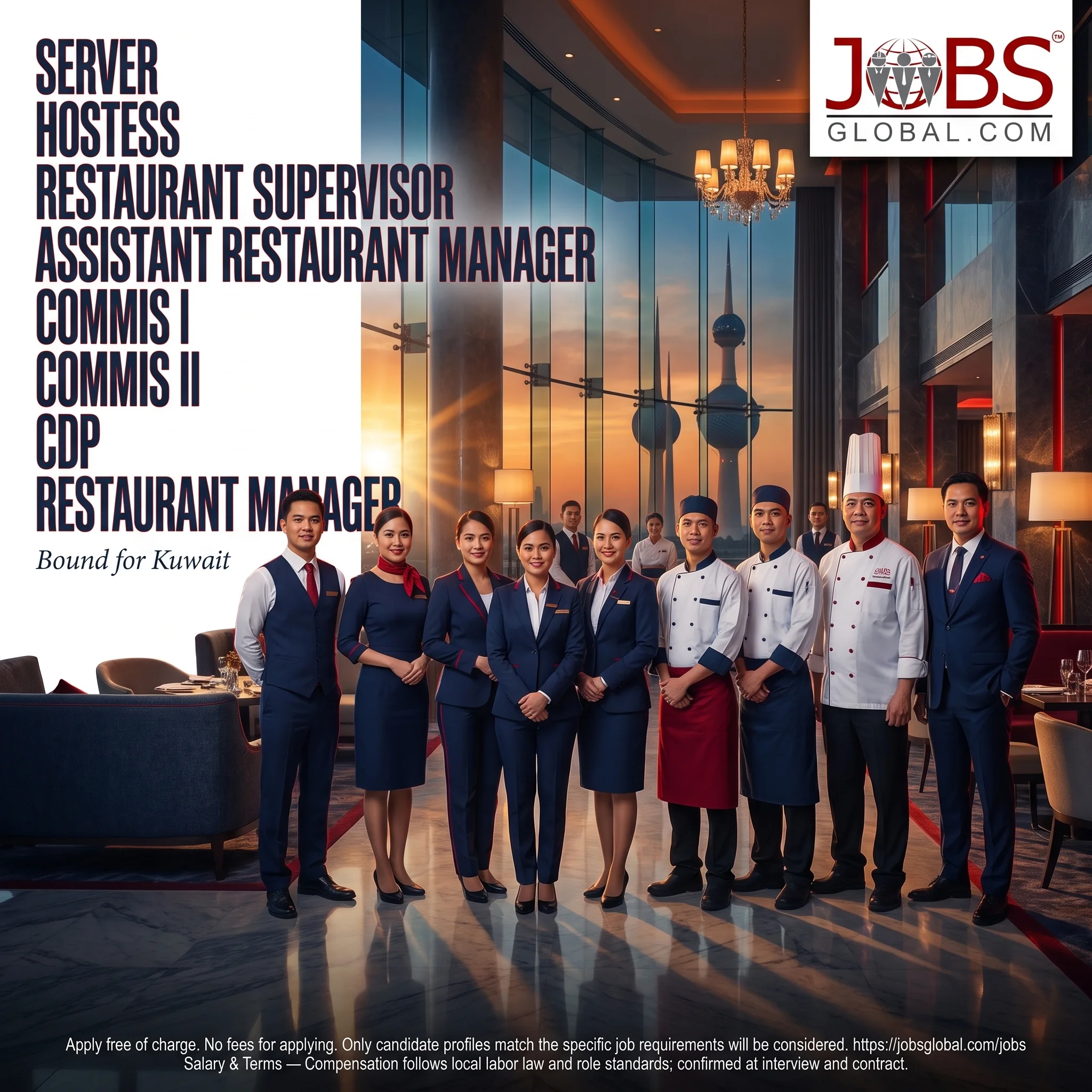 YOUR NEXT F&B CAREER OPPORTUNITY IS IN KUWAIT!