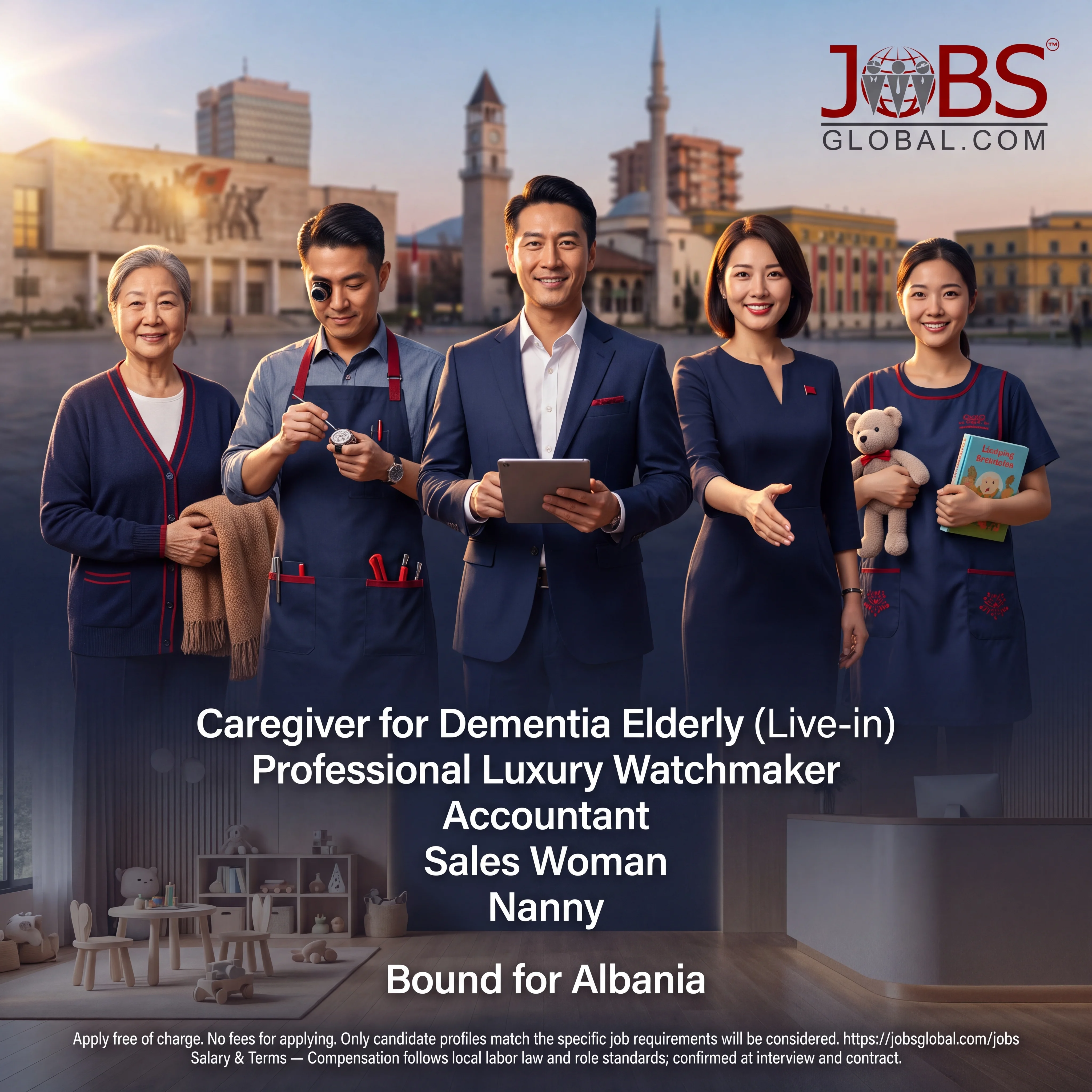 Your next career move could be in Albania!